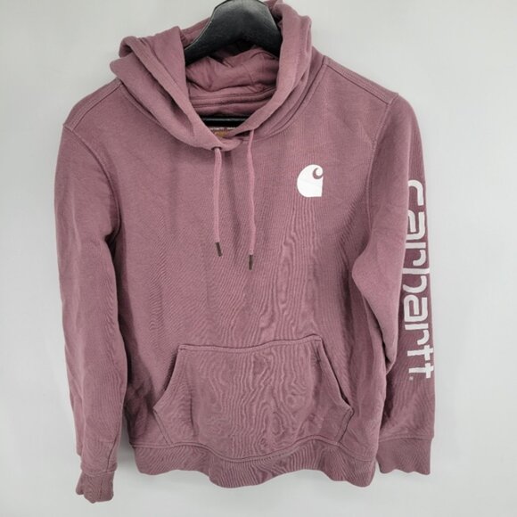 Carhartt Dusty Rose Relaxed Fit Hoodie - Picture 2 of 5